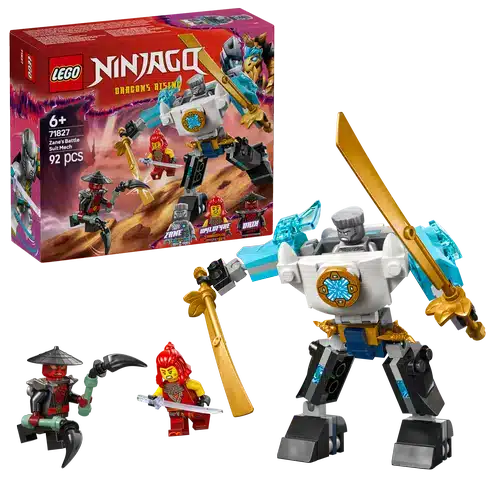 לגו NINJAGO חליפת רובוט הקרב של זאן 71827
