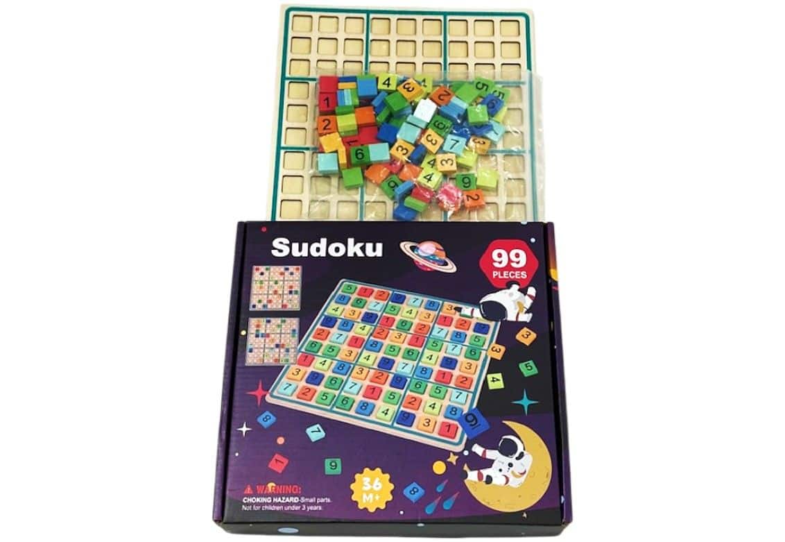 סודוקו עץ 23*23 ס"מ