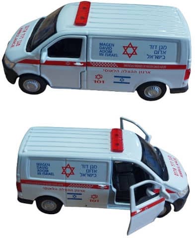 אמבולנס מד"א לבן פולבק