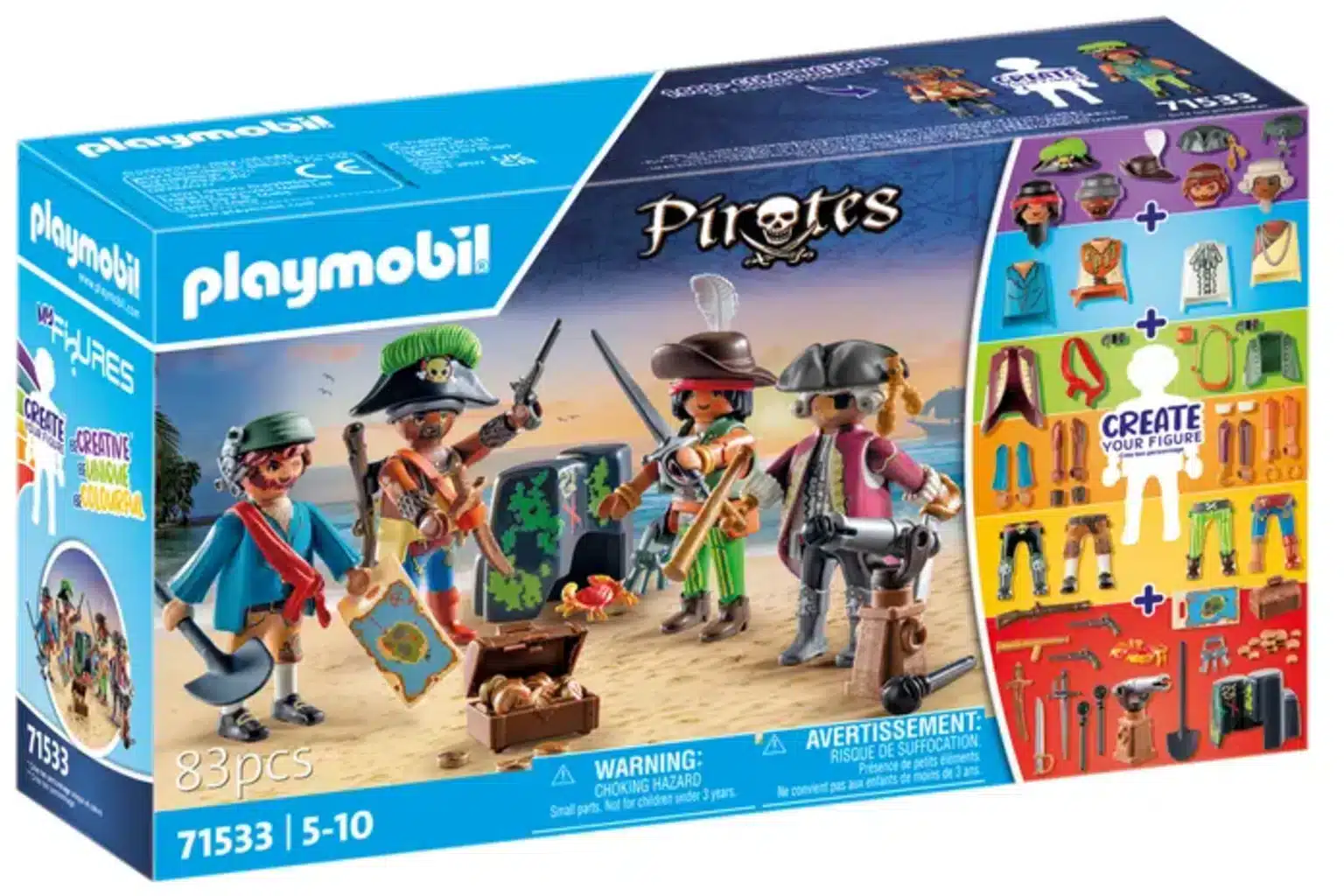 פליימוביל פיראטים 71533 - הדמויות שלי playmobil