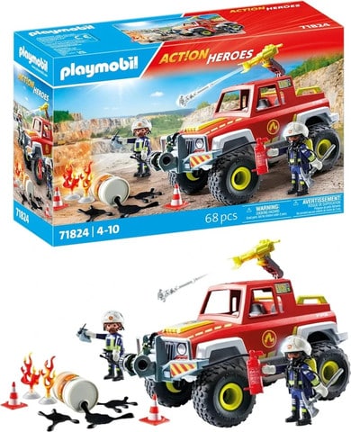 פליימוביל רכב כיבוי לשטח 71824 playmobil