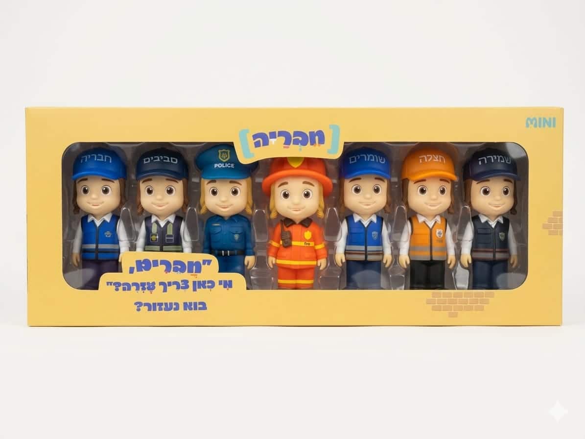 חבריה -7 דמויות ג'מבו הצלה