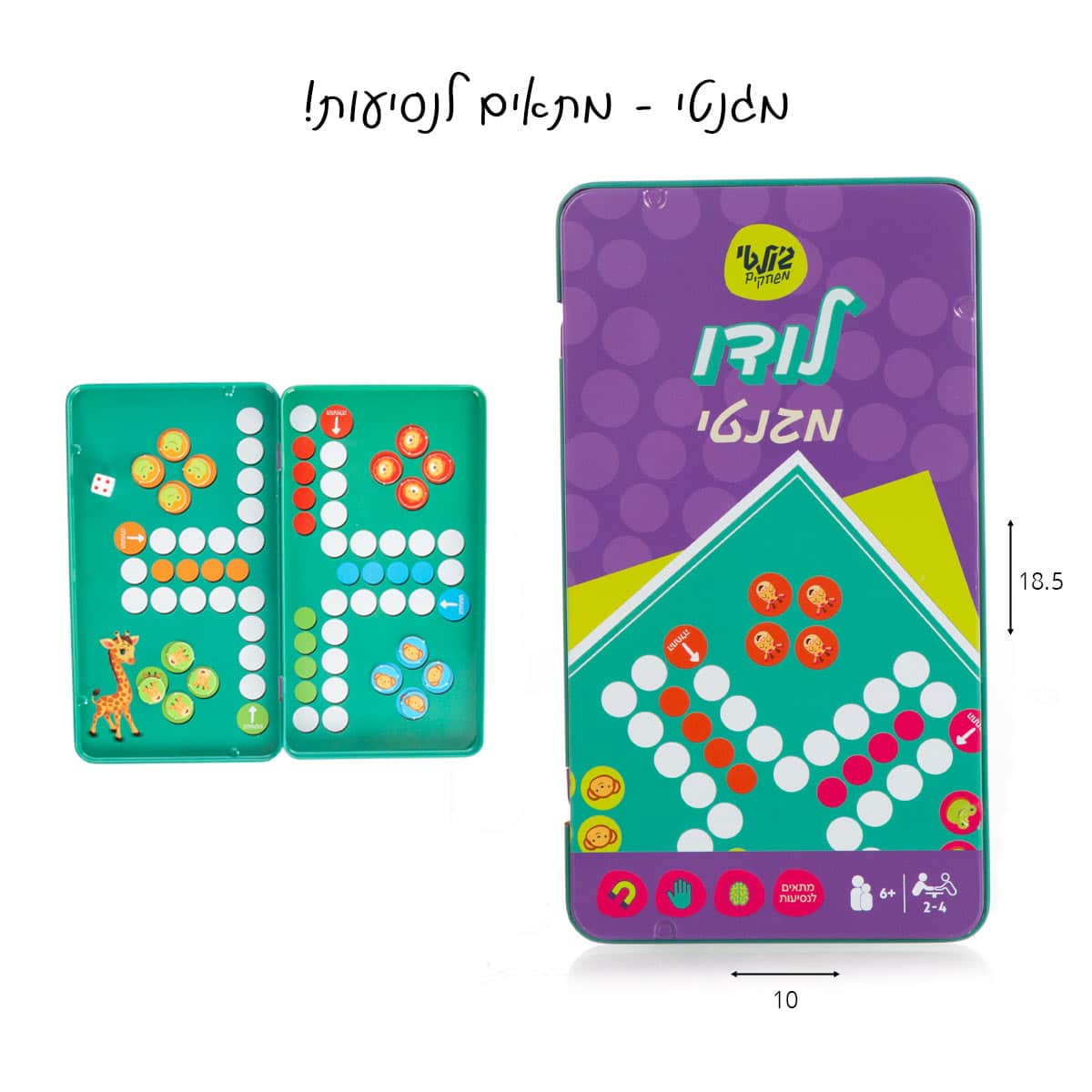 משחקי מגנט לדרך לודו