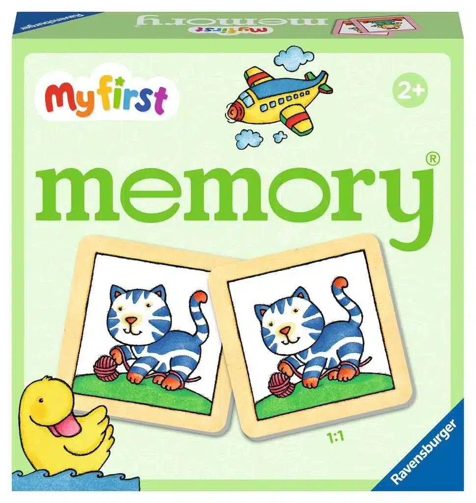 משחק זיכרון ירוק ravensburger