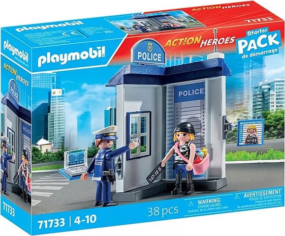 פליימוביל-playmobil תא מעצר ערכת מתחילים 71733