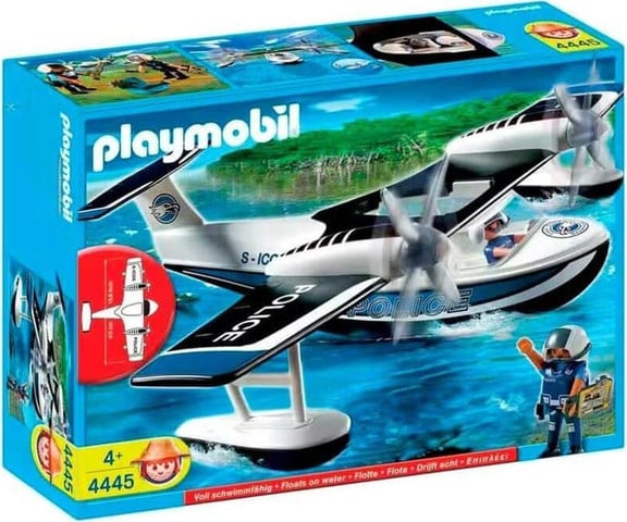 פליימוביל-playmobil מטוס משטרה ימי 4445
