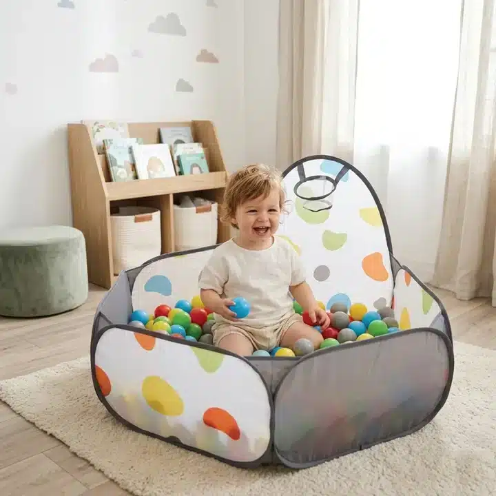 בריכת כדורים+100 כדורים IAM TOYS