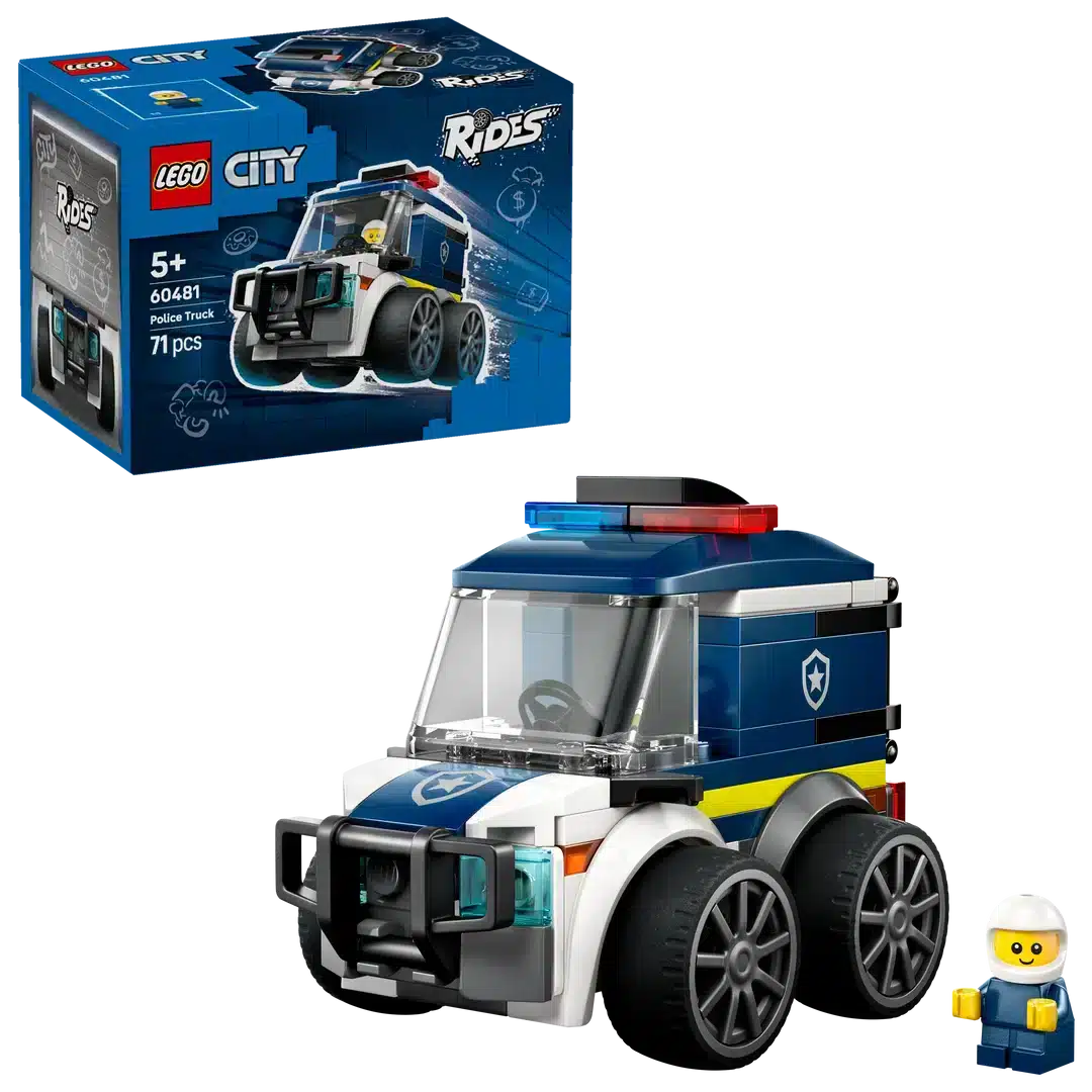 לגו City - בנסיעה – טנדר משטרתי (60481)