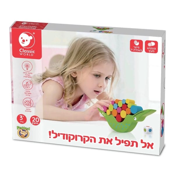 אל תפיל את הקורקודיל!