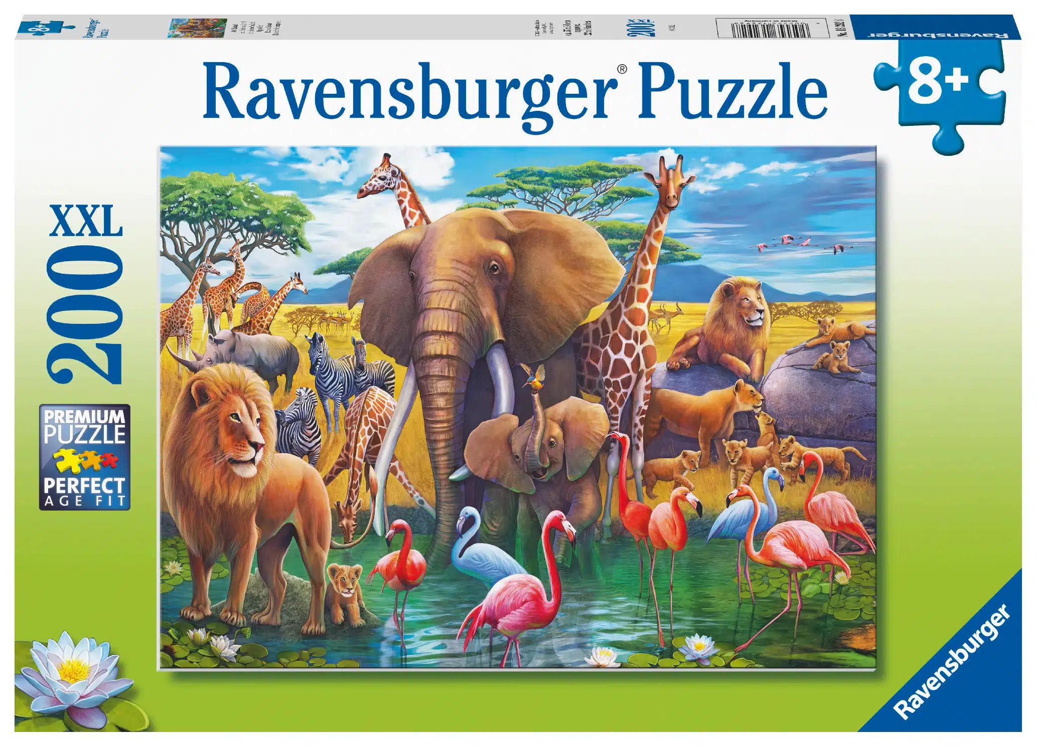 פאזל 200 חלקים חיות בר בטבע-Ravensburger
