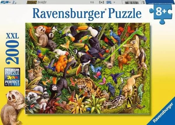 פאזל 200 חלקים - יער גשם טרופי-Ravensburger