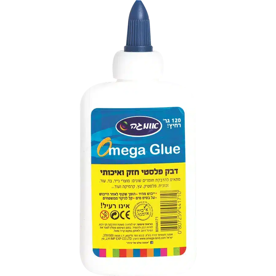 דבק נוזלי לבן 120 גר
