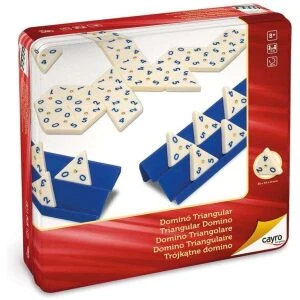 דומינו משולשים בקופסת פח - טויס דיל