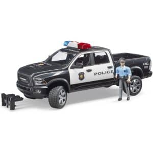 ג’יפ Ram 2500 Power Wagon משטרה + שוטר bruder