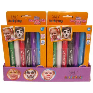 סט 6 עפרונות פנים גוף ושיער