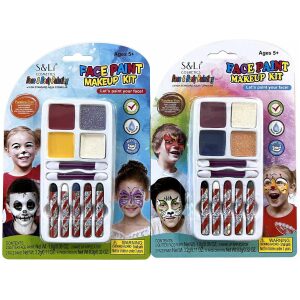 מארז 5 עפרונות איפור + 4 צבעי פנים