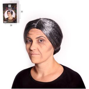 פאה סבתא שיער אפור