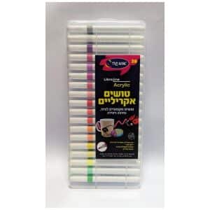 טושים אקריליים 36 יחידות – אומגה