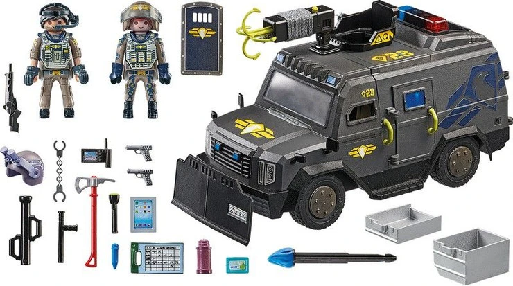 פליימוביל-playmobil 71144 רכב לוחמה מיוחד פליימוביל-playmobil 71144 רכב לוחמה מיוחד
