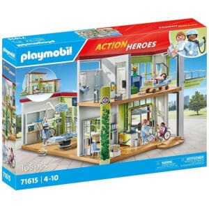 פליימוביל-playmobil בית רפואה דגם חדש 71615