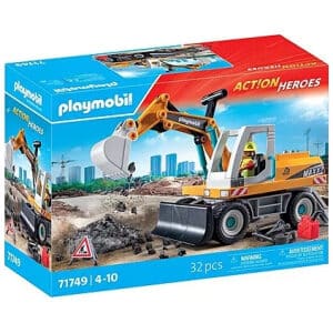 פליימוביל אתר בנייה מחפר גדול 71749 – Playmobil