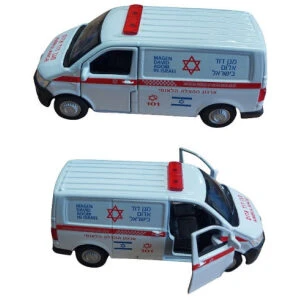 אמבולנס מד"א לבן פולבק