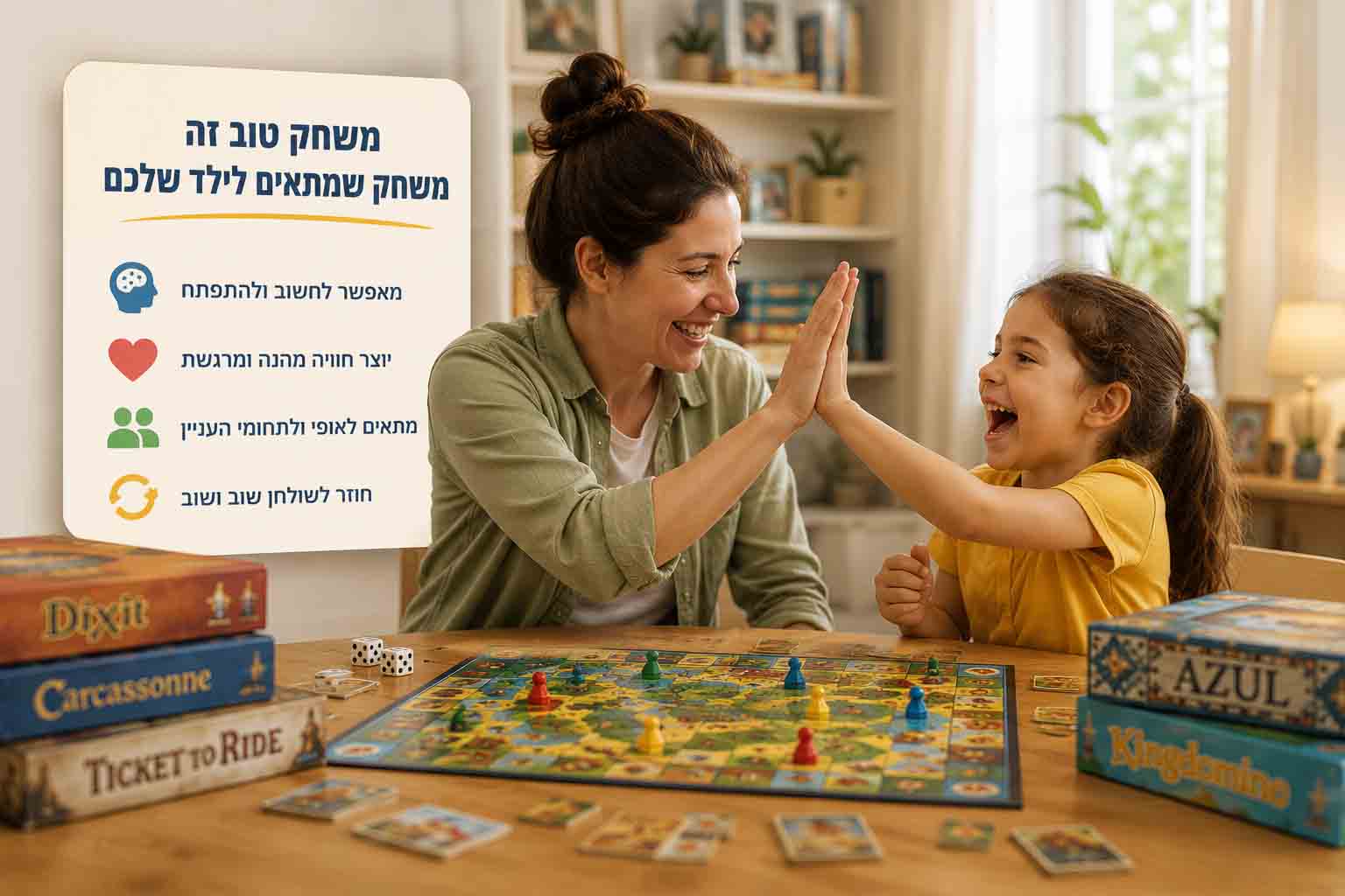 משחק טוב זה משחק שמתאים לילד שלכם