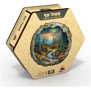פאזל עץ S יערות והרים