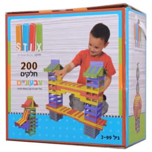 מוביל מכוניות משאית אדומה + 2 מכוניות