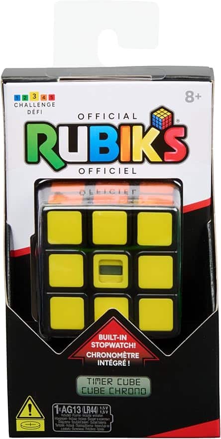 קוביה הונגרית עם טיימר מובנה רוביקס-Rubik's קוביה הונגרית עם טיימר מובנה רוביקס-Rubik's
