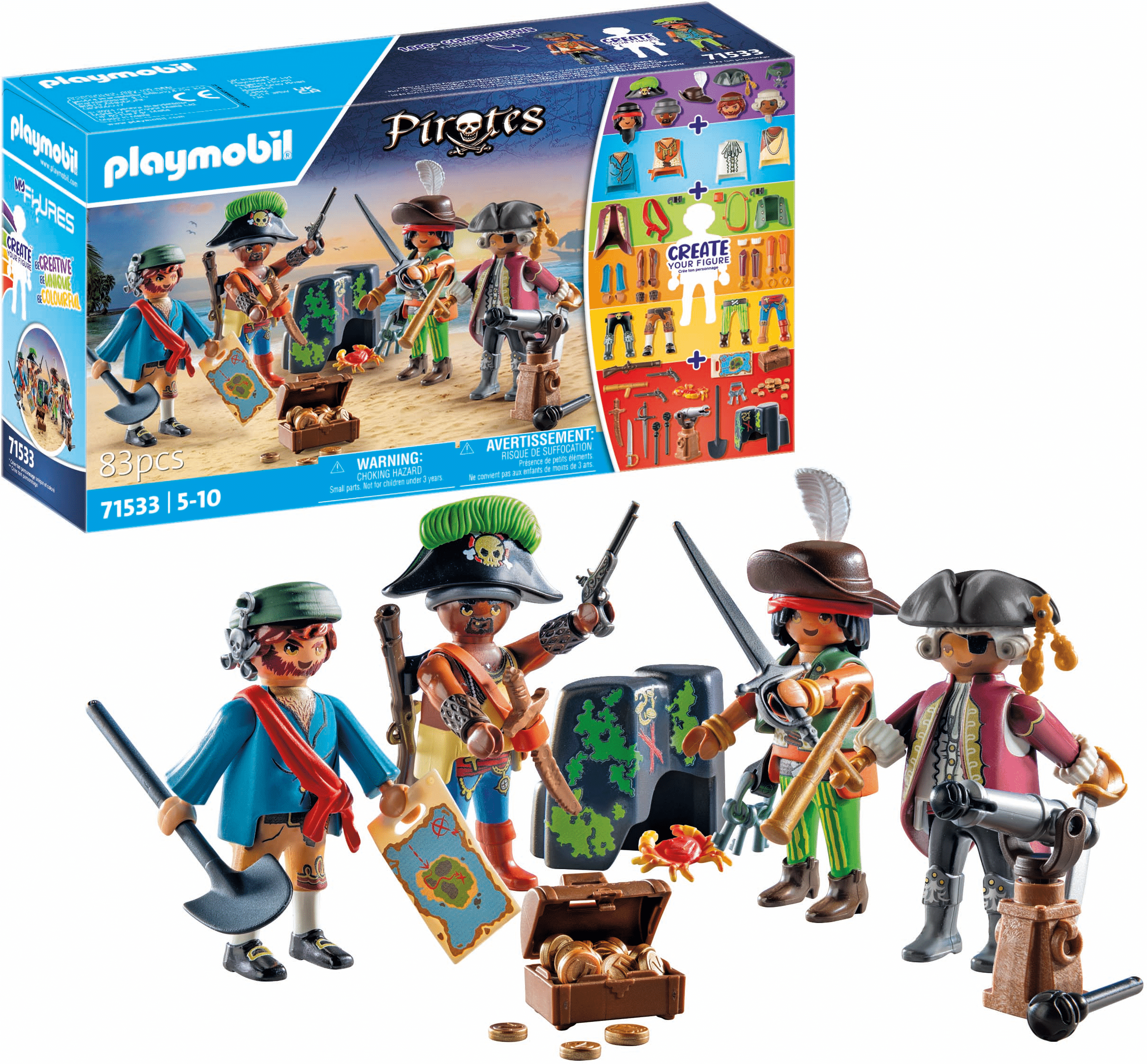 פליימוביל פיראטים 71533 – הדמויות שלי playmobil פליימוביל פיראטים 71533 – הדמויות שלי playmobil