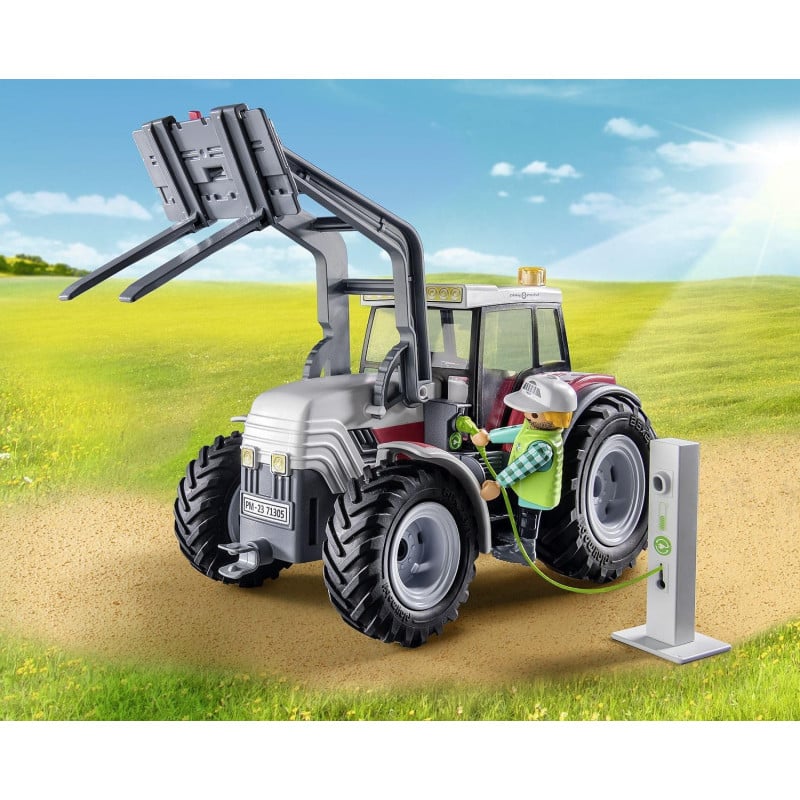פליימוביל חופשה בחווה טרקטור גדול 71305-playmobil פליימוביל חופשה בחווה טרקטור גדול 71305-playmobil