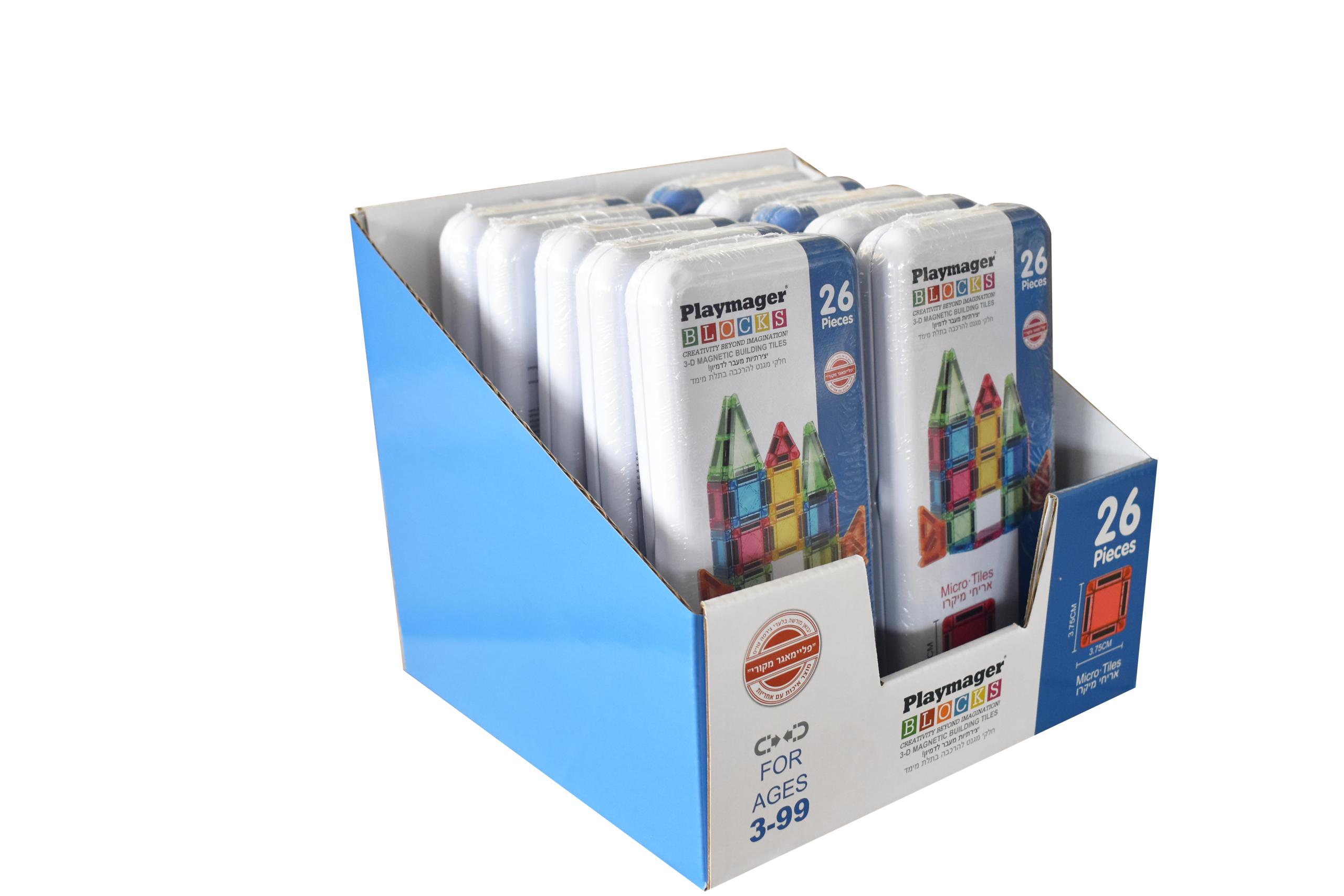 מיני פליימאגר 26 חלקים playmager מיני פליימאגר 26 חלקים playmager